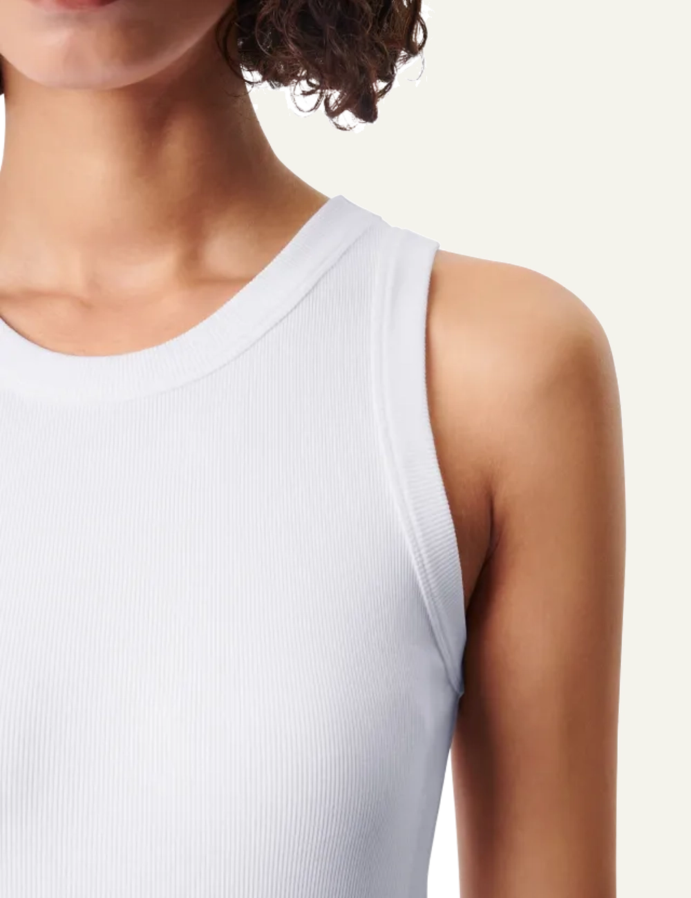 DRYKORN OLINA TOP IN COTTON WHITE