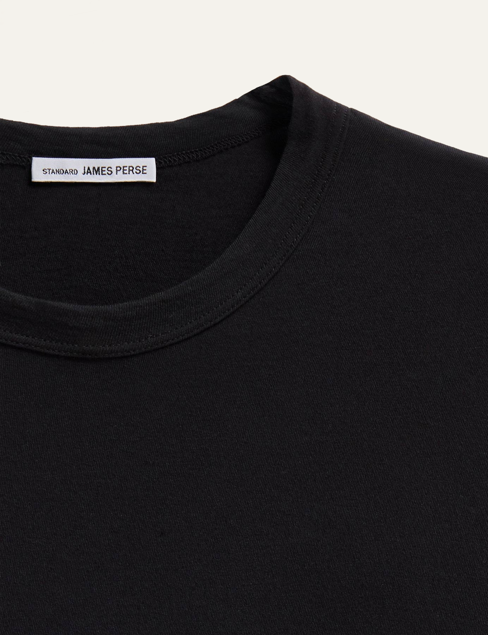 JAMES PERSE S/S CREW NECK BLACK