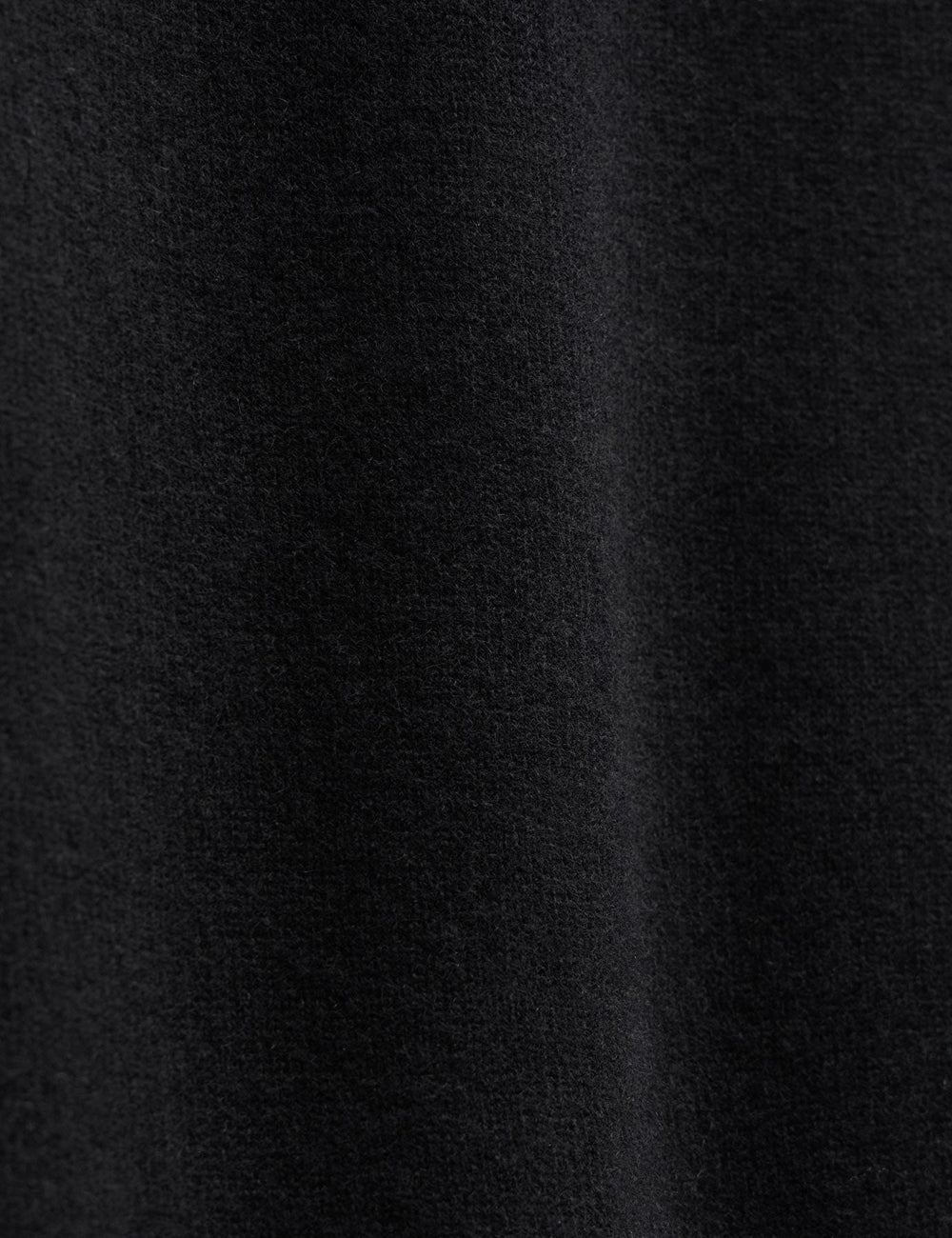 JAMES PERSE RECYCLED CASHMERE RAGLAN CREW BLACK