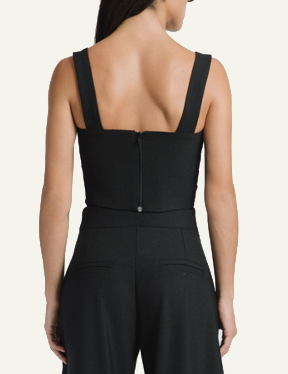 STUDIO 83 BUSTIER BLACK