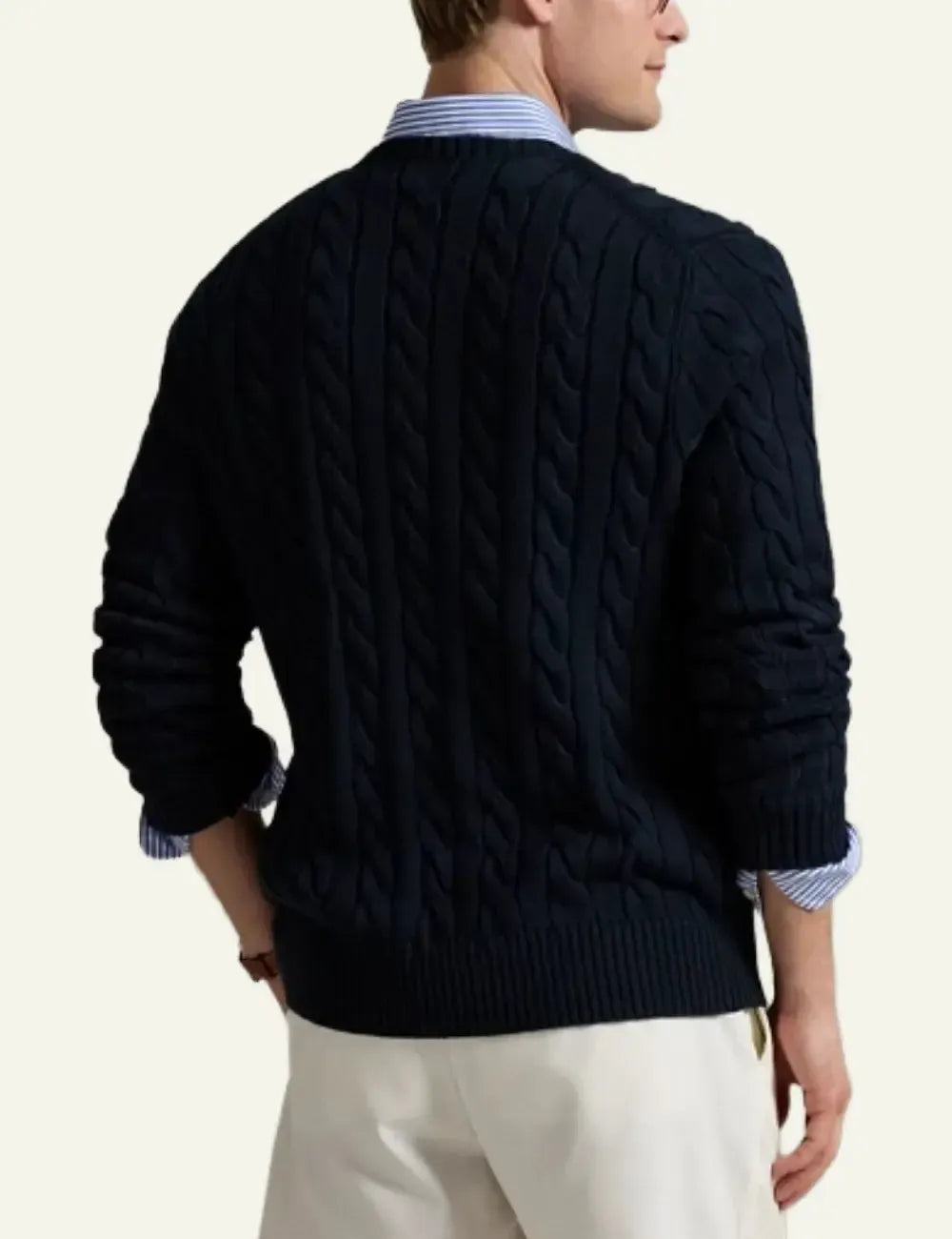 POLO RALPH LAUREN LS DRIVER CN-LONG SLEEVE-PULLOVER