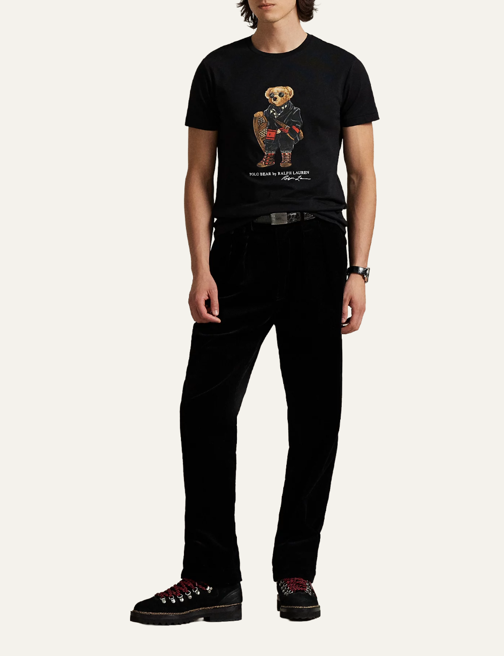 POLO RALPH LAUREN SHORT SLEEVE-T-SHIRT BLACK