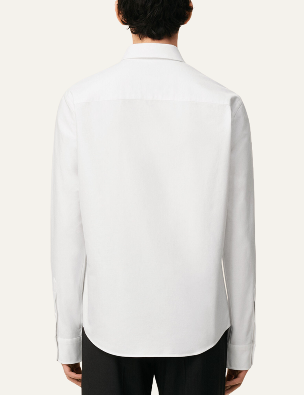 AMI CLASSIC FIT SHIRT NATURAL WHITE