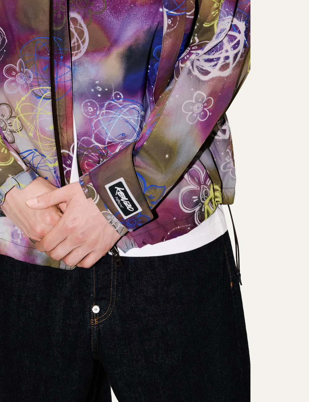 KENZO X FUTURA 2000 SHORT WINDBREAKER