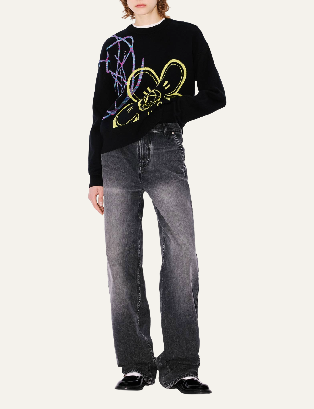 KENZO X FUTURA 2000 JUMPER BLACK