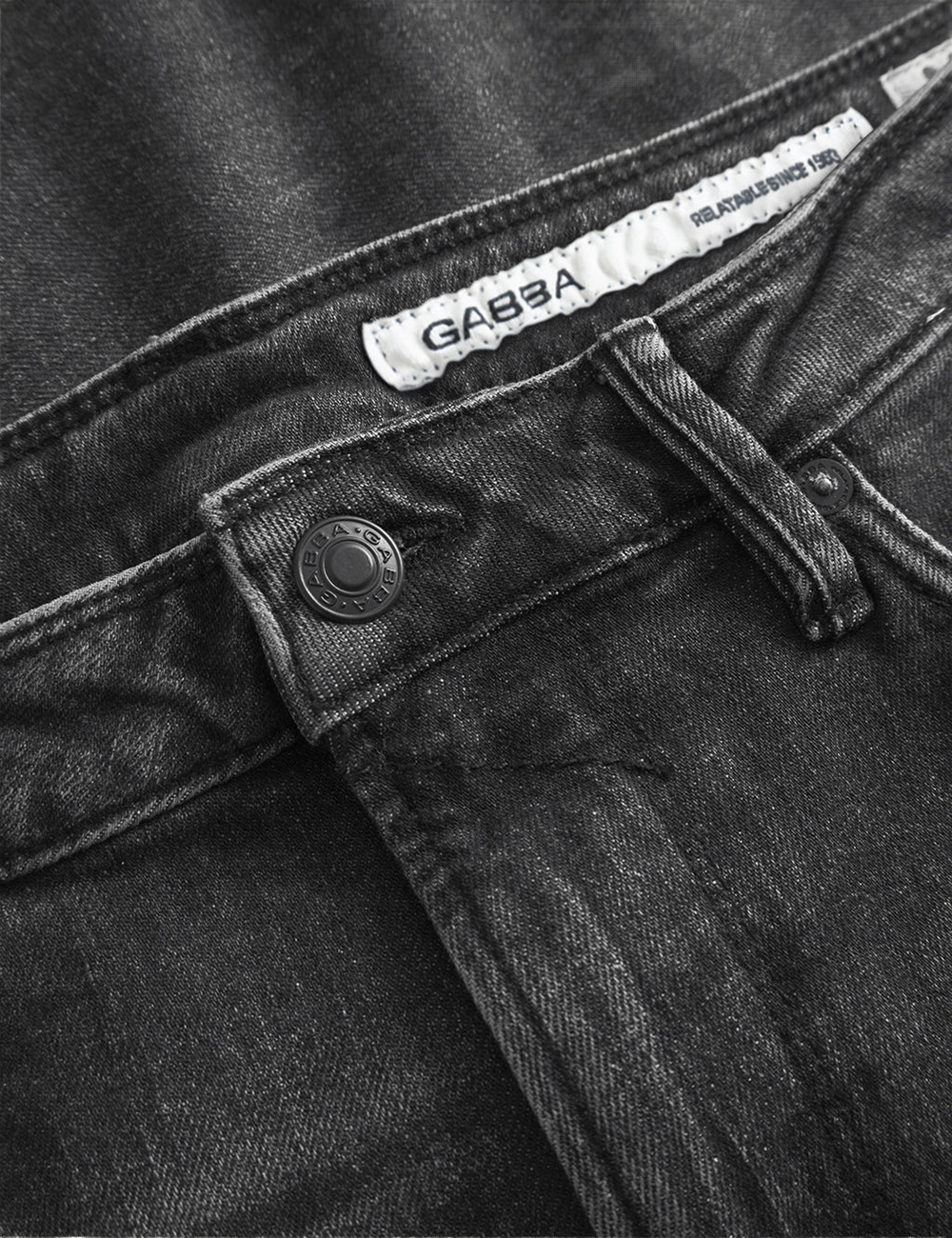 GABBA CARL DLAK BLACK DENIM