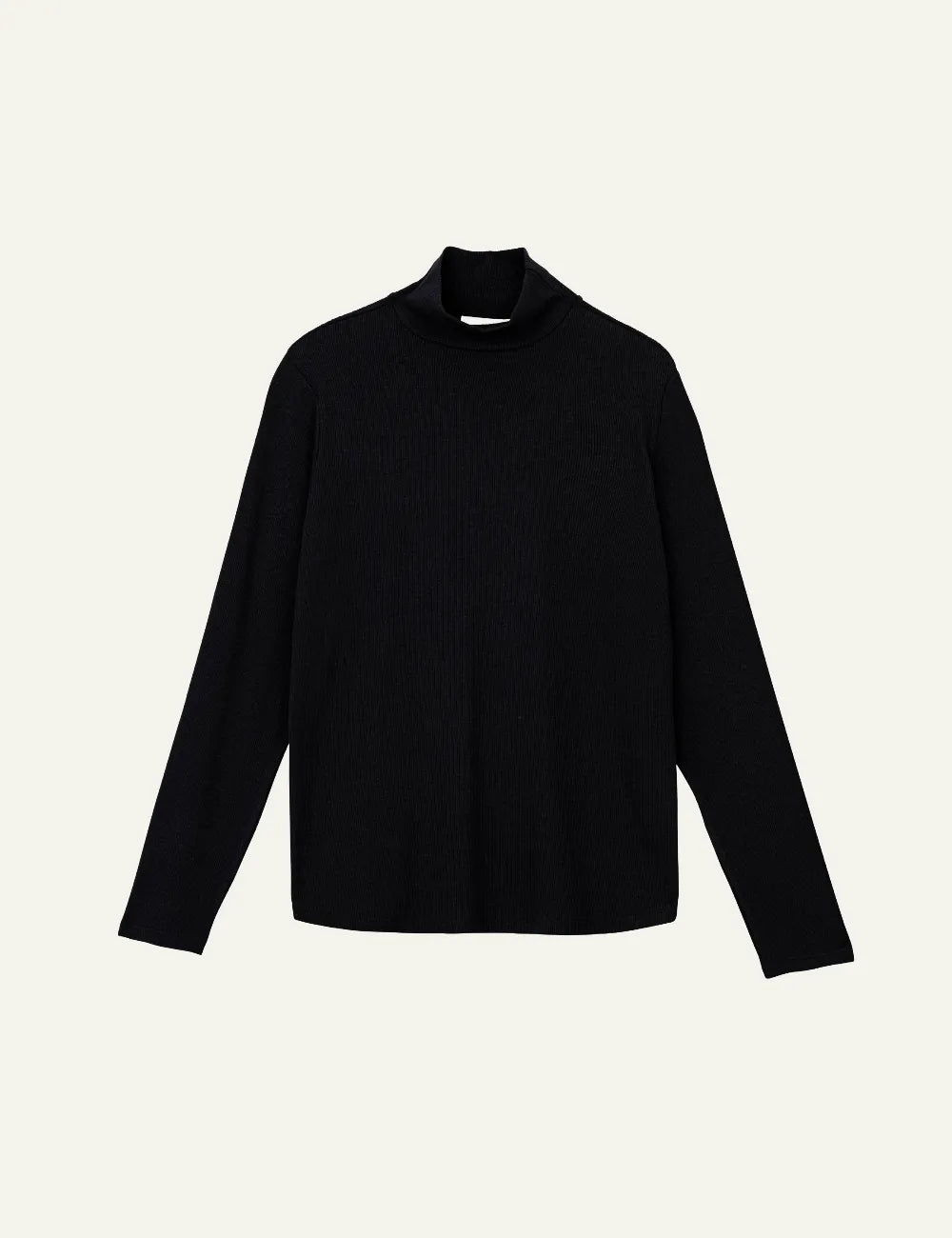 PHILOSOPHY TURTLENECK TOP BLACK