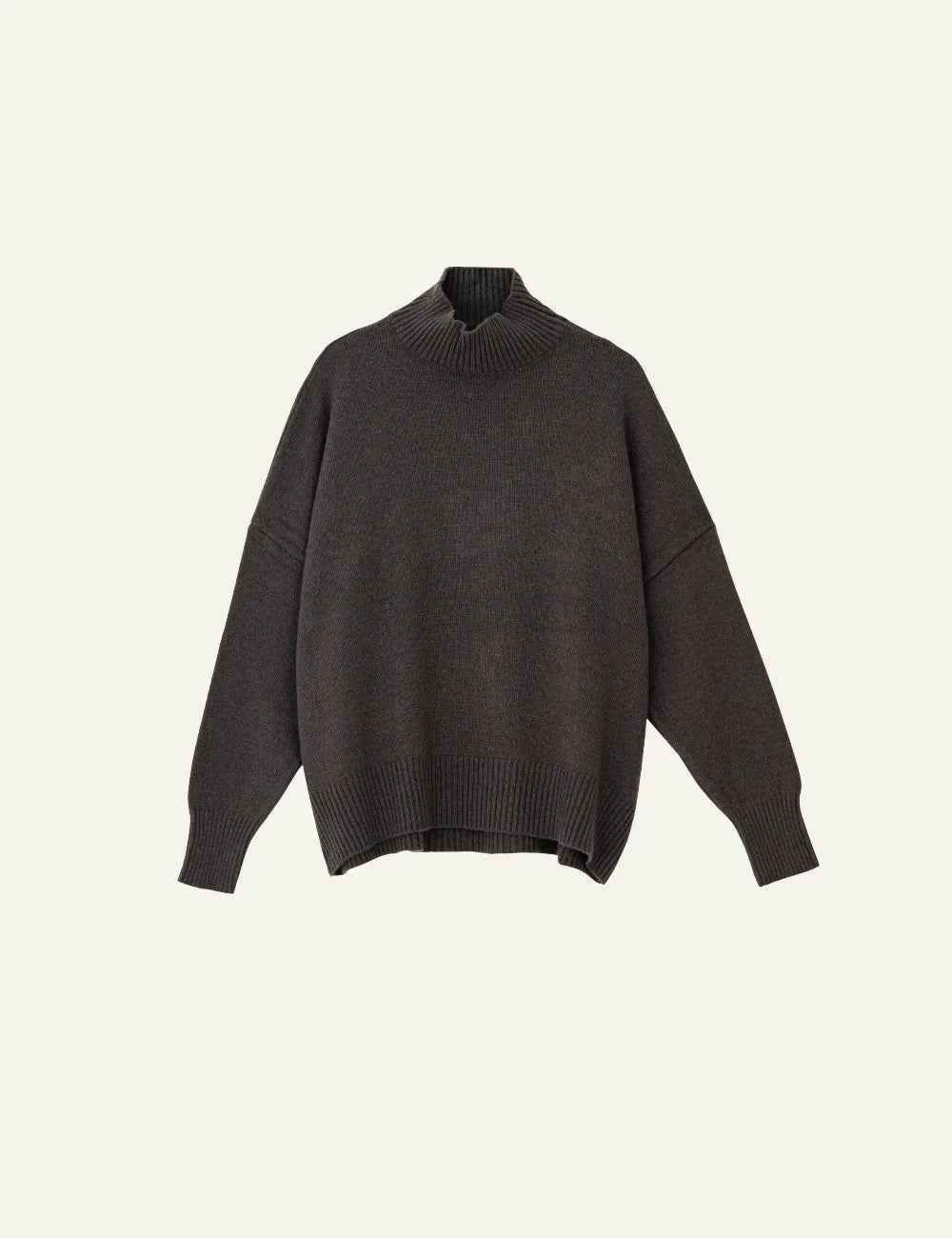 PHILOSOPHY TURTLENECK SWEATER BROWN