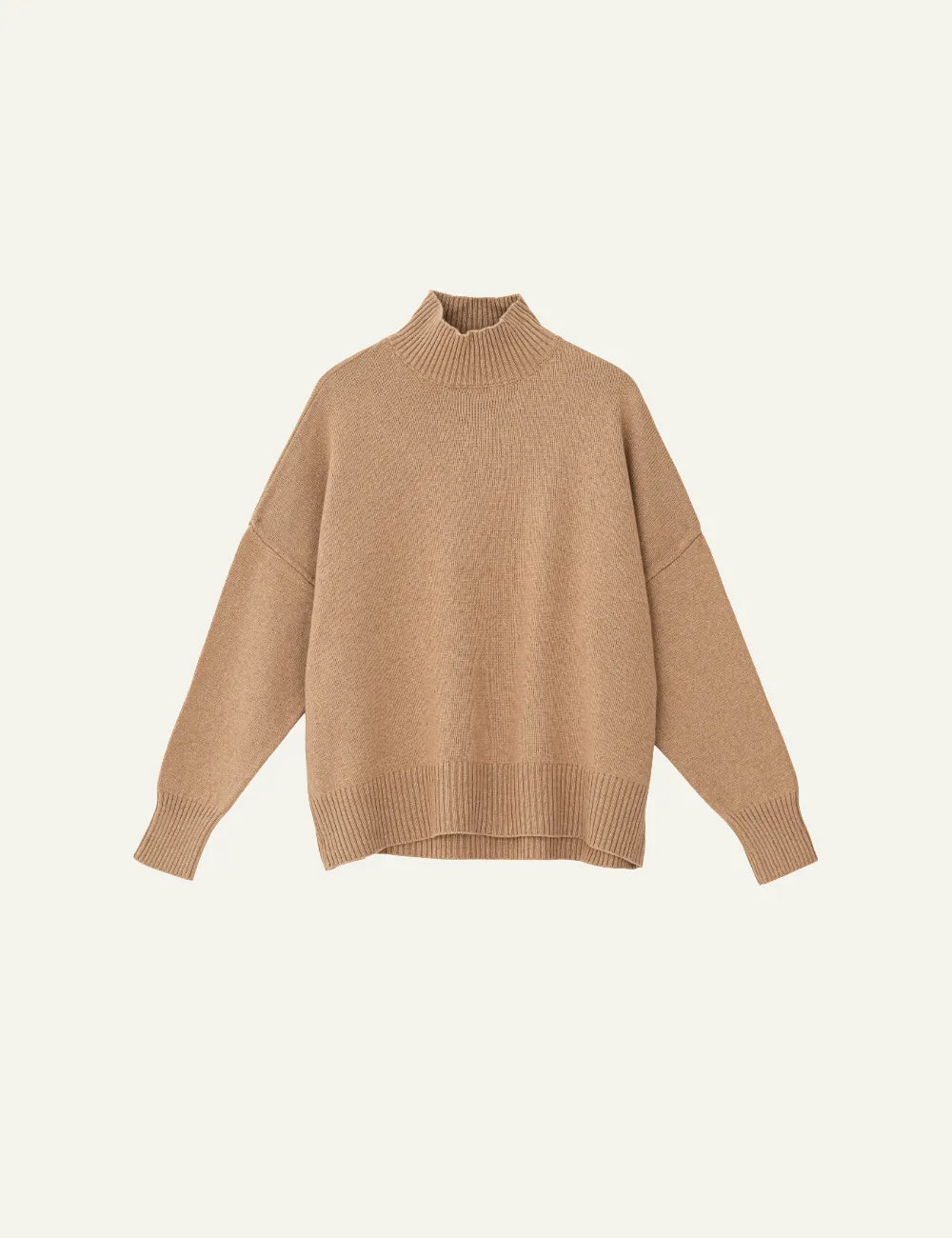 PHILOSOPHY TURTLENECK SWEATER CAMEL