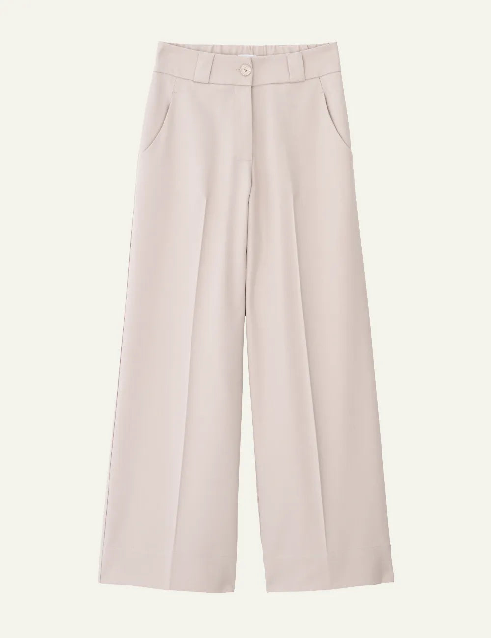 PHILOSOPHY WIDE LEG PANTS CREAM