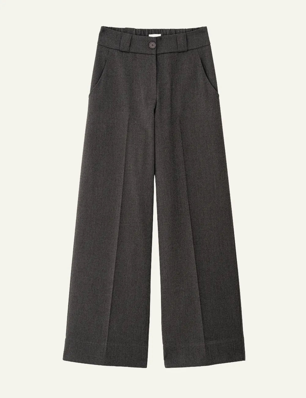 PHILOSOPHY WIDE LEG PANTS BROWN