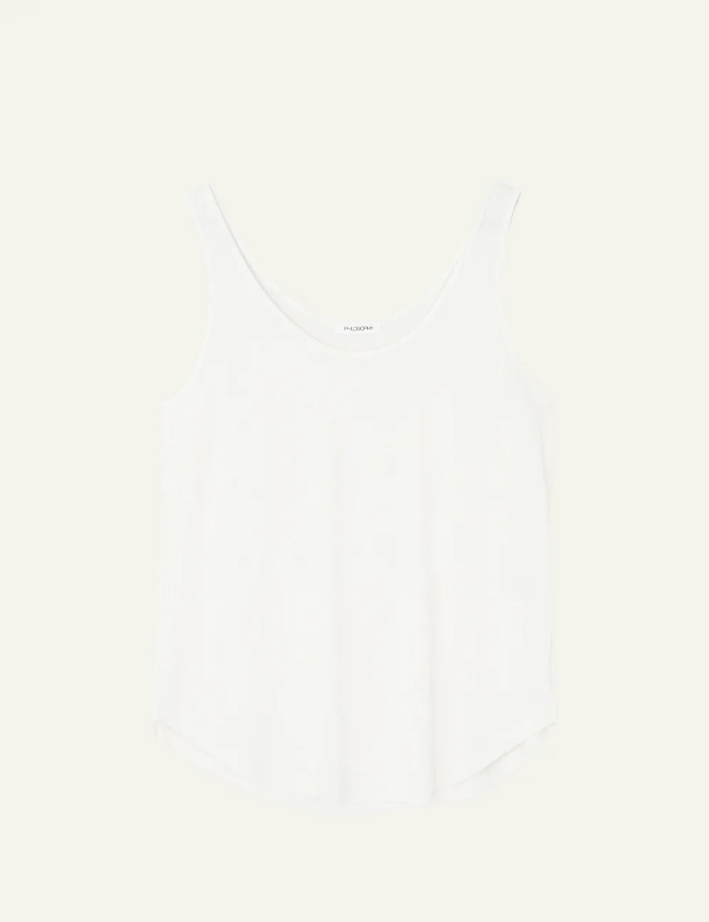 PHILOSOPHY TANK TOP WHITE