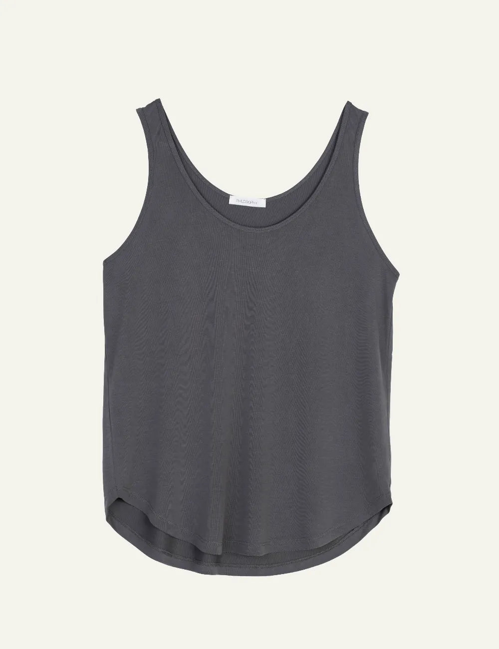 PHILOSOPHY TANK TOP ANTHRACITE