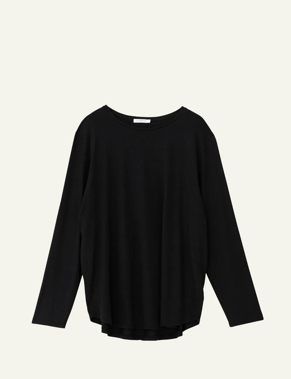 PHILOSOPHY OVERSIZED TOP BLACK