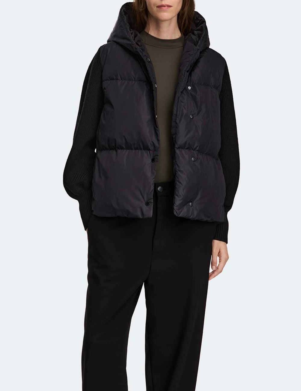 CANADA GOOSE HYBRIDGE ASTORIA KNIT HOODY