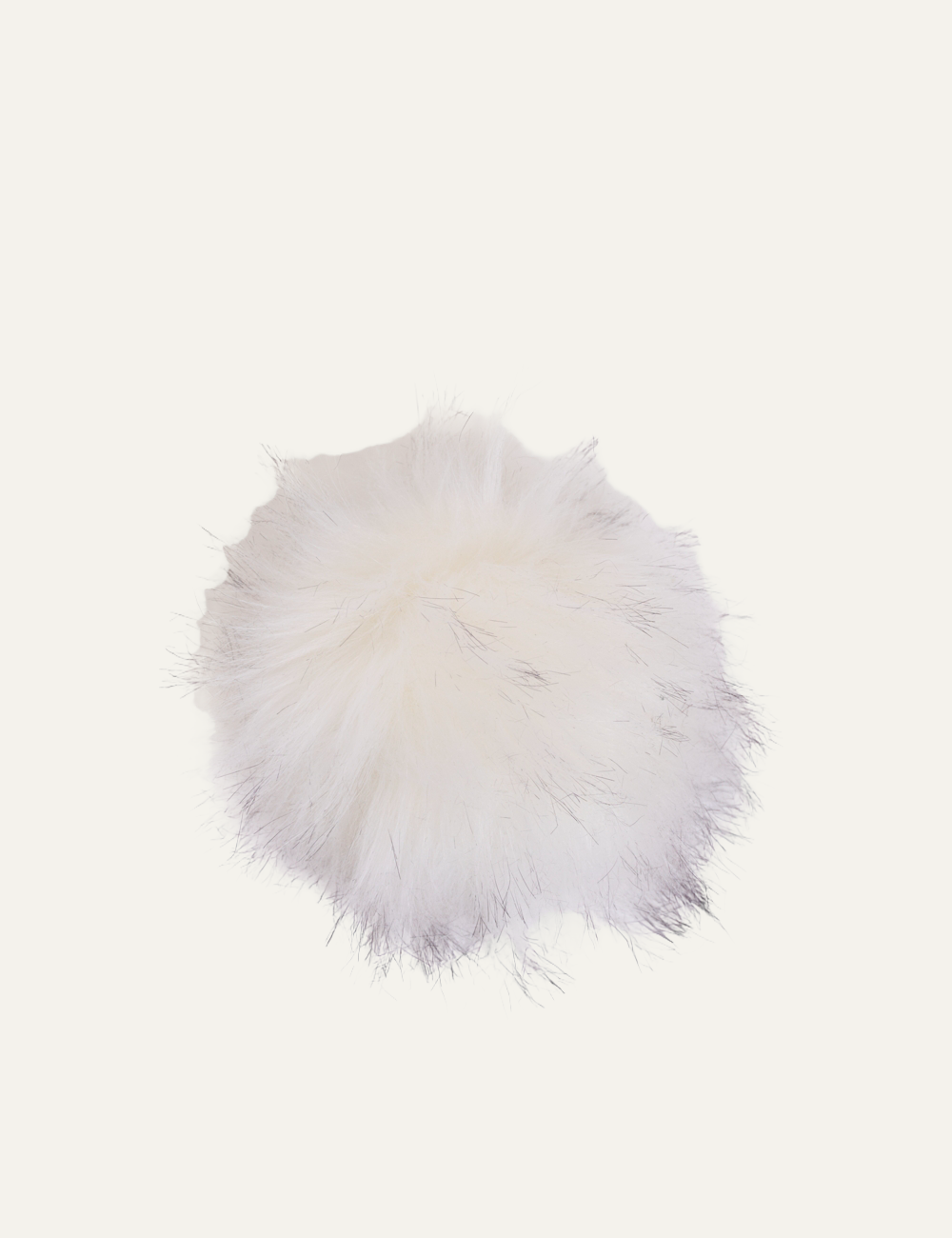RINO PELLE POMPON SNOW WHITE
