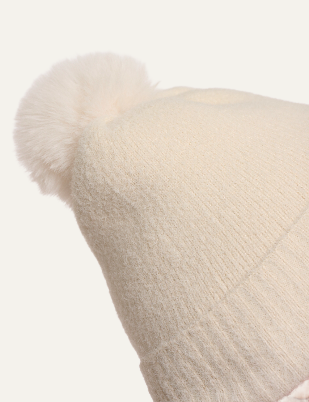 RINO PELLE MARTINA BEANIE BIRCH