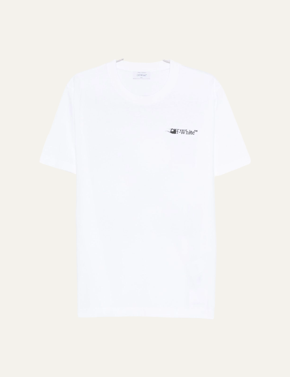 OFF WHITE INK ARROW SLIM TEE WHITE/BLACK