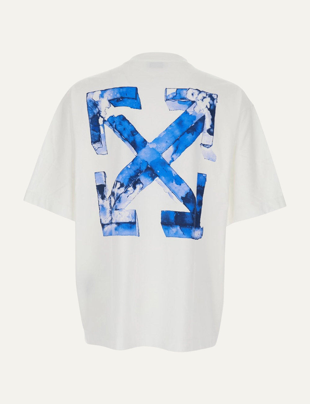 OFF WHITE CLOUDY ARROW SKATE S/S TEE