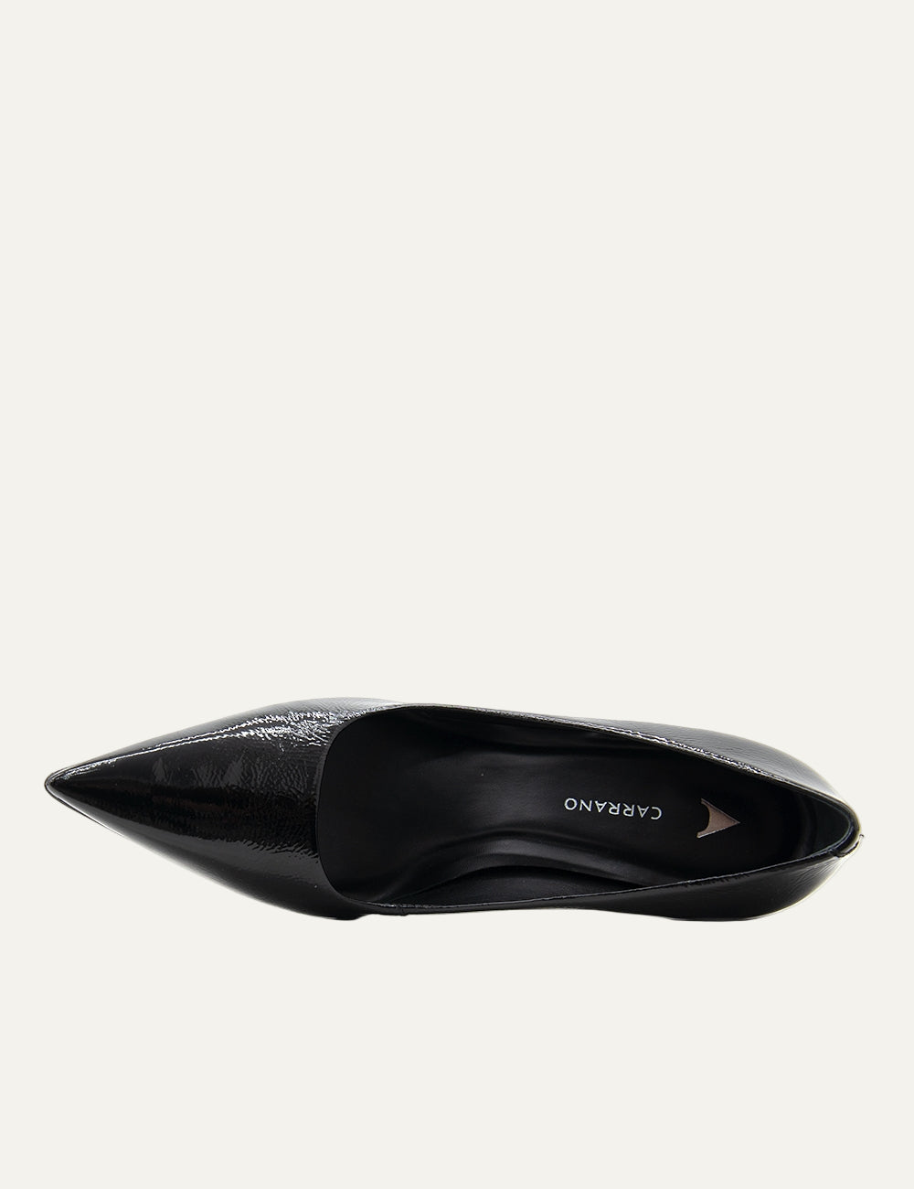 CARRANO LEATHER BLACK HEELS