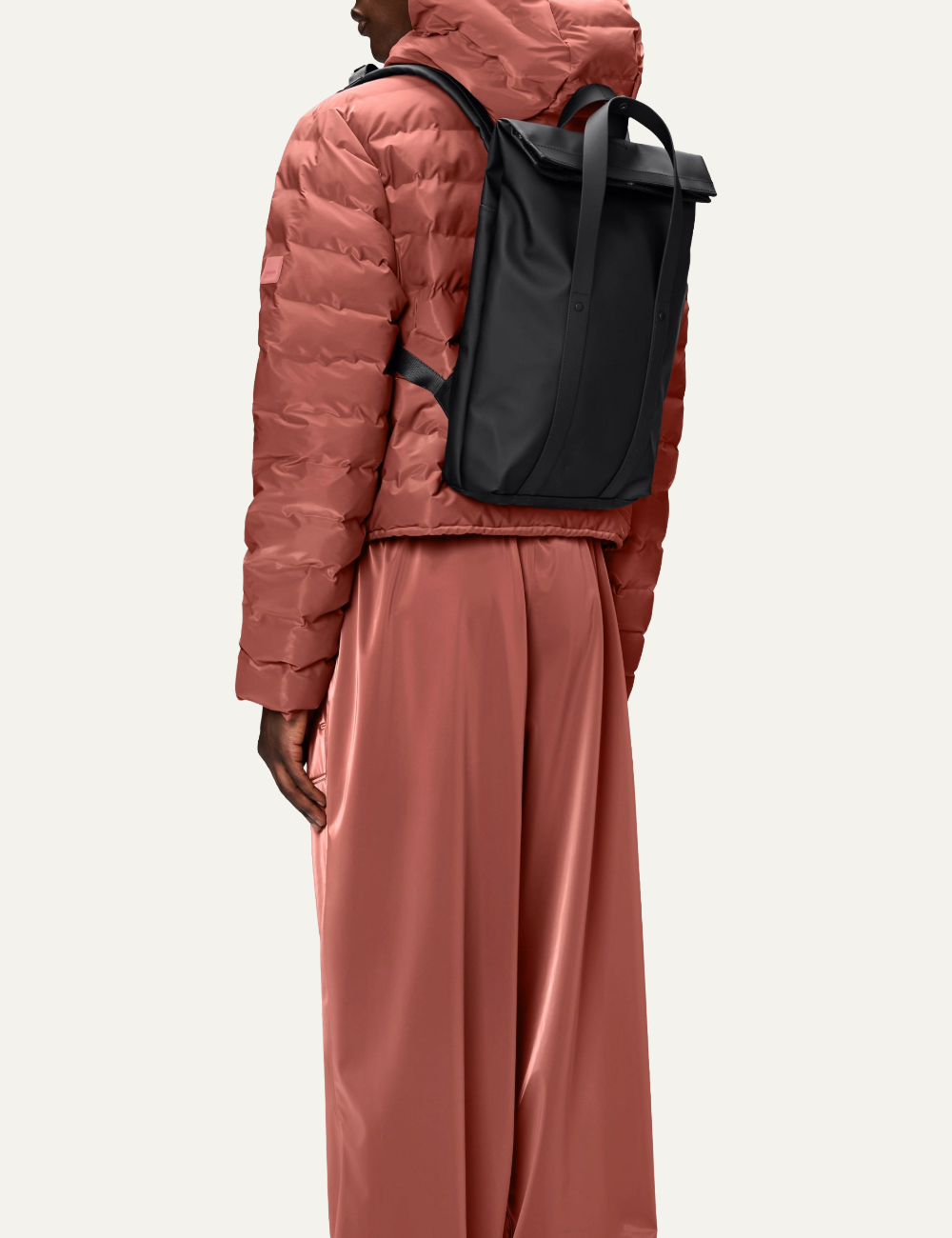 RAINS 2 Way Tote Backpack Mini W3 Black