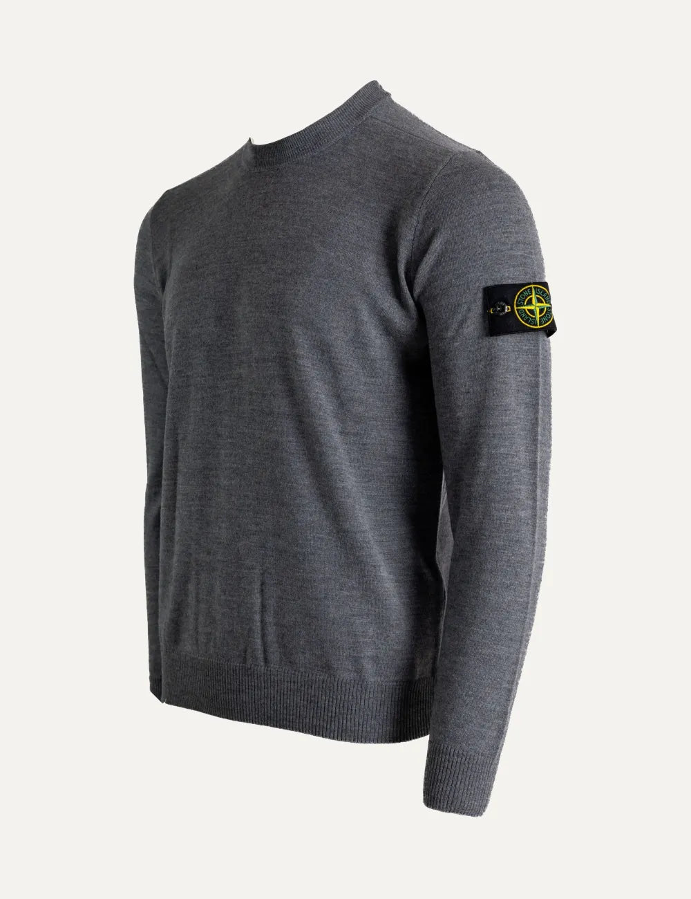 STONE ISLAND CREW NECK DARK GREY