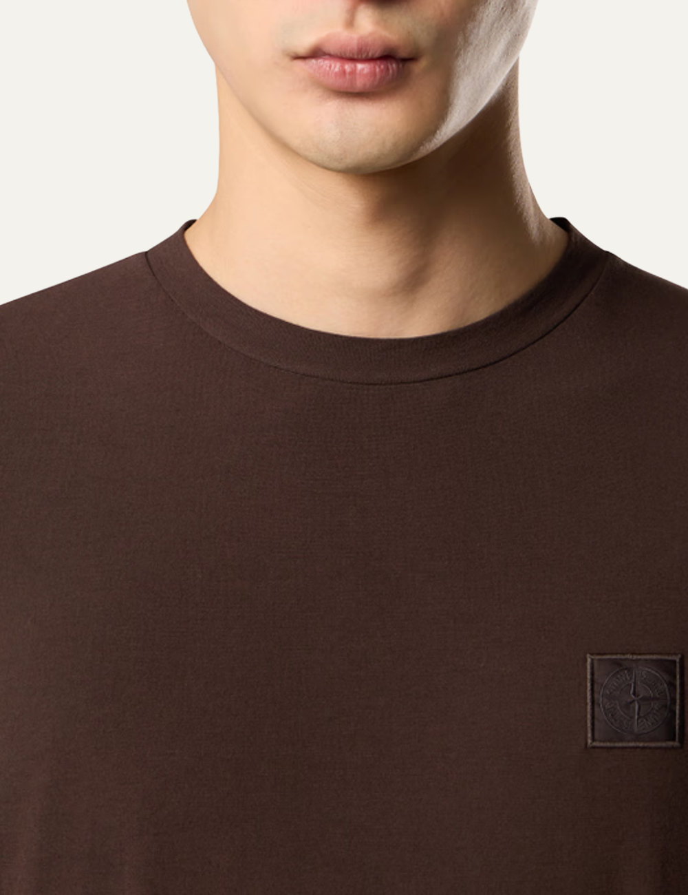 STONE ISLAND T-SHIRT BROWN