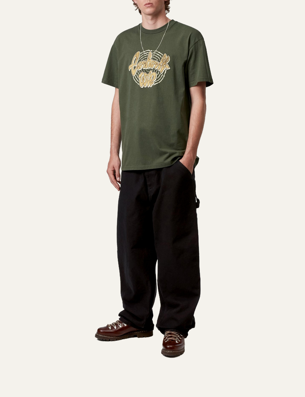 CARHARTT WIP S/S CHEDDA T-SHIRT OPUNTIA