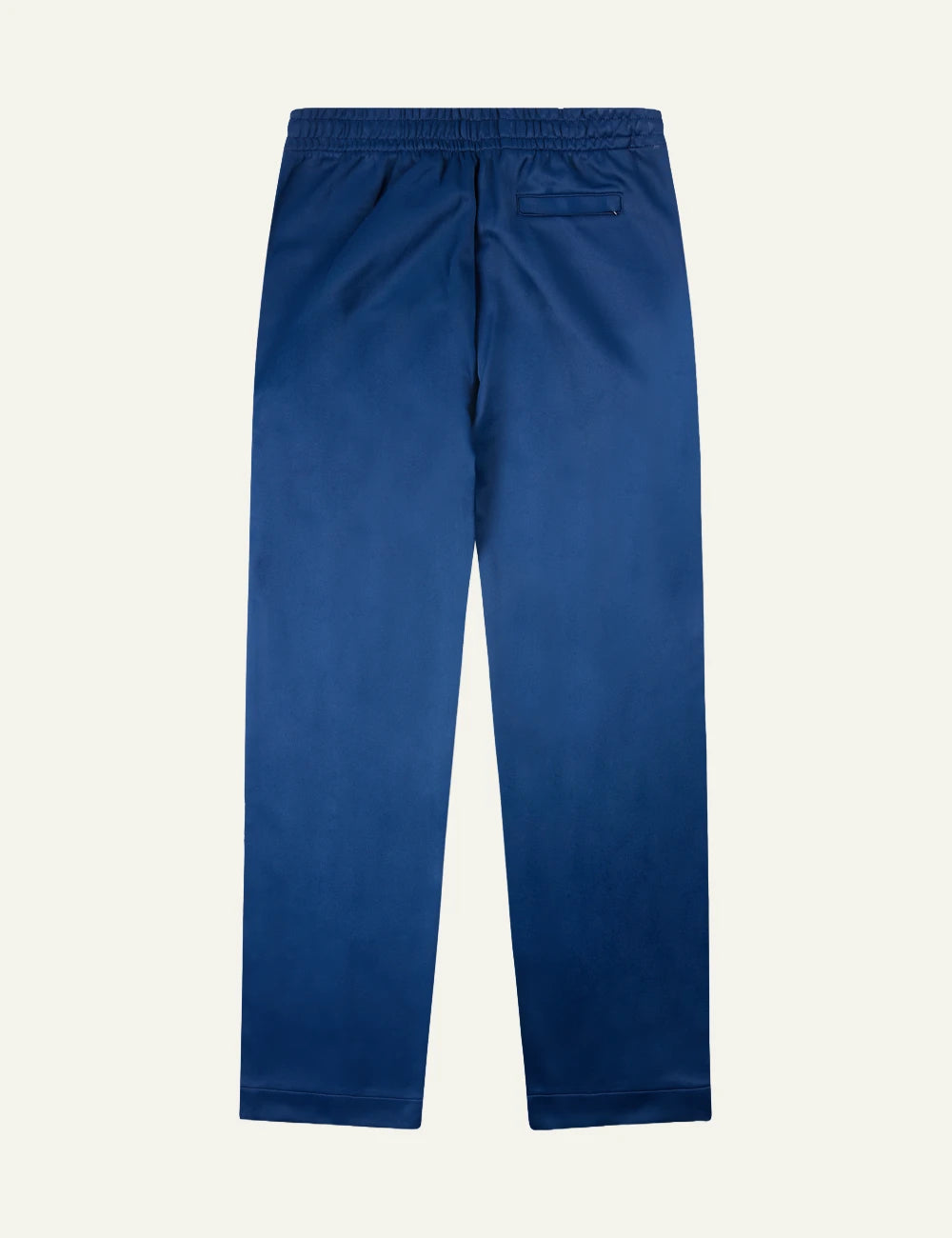 Casablanca Scuba Track Pant blue back view elastic waist