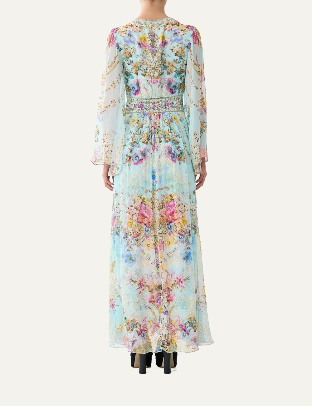 CAMILLA CAMILLA FLARED SLEEVE DRESS BAZAAR BLOOMS fashion product photo