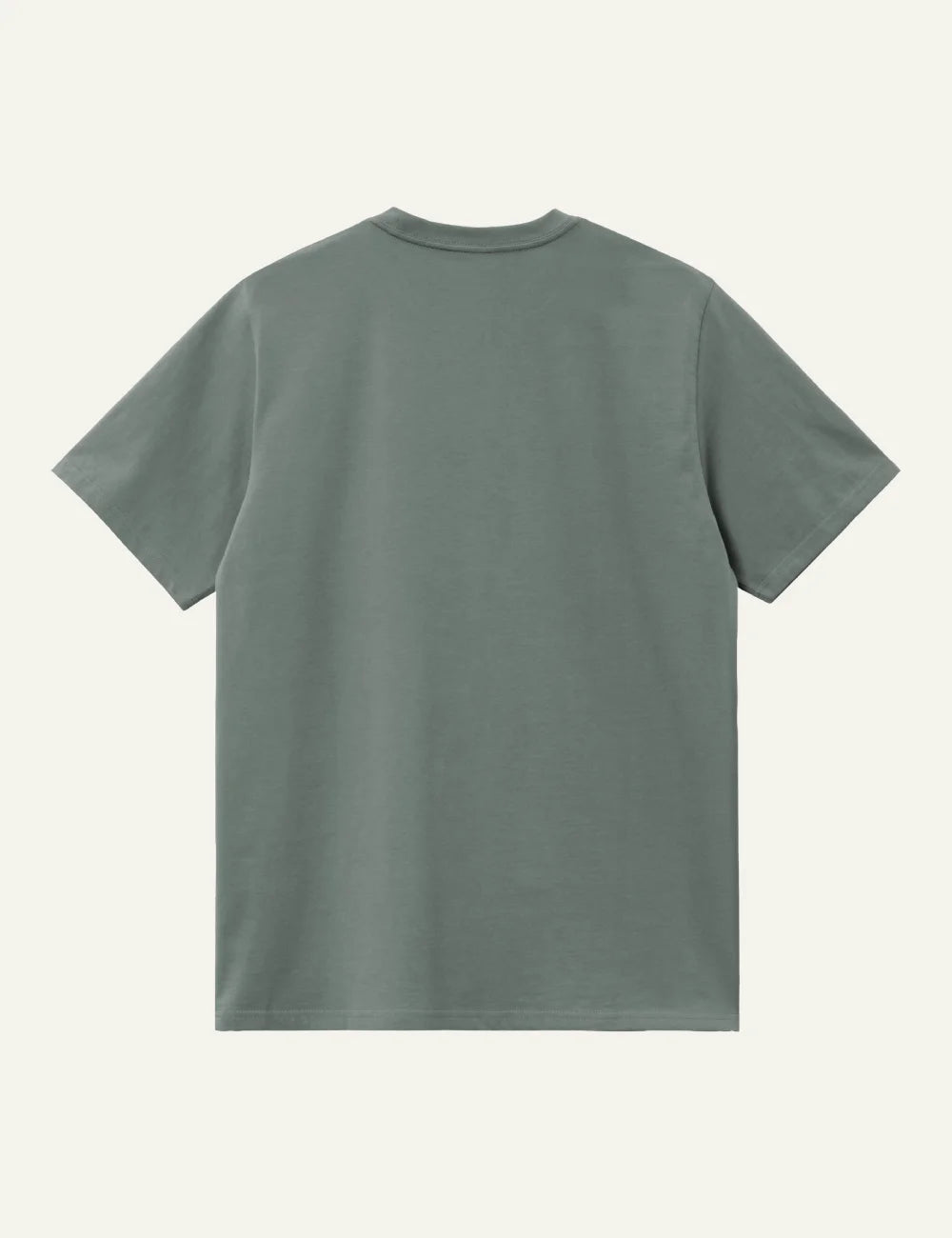 Carhartt WIP S/S Chase T-Shirt velvet green – back view plain cotton tee in relaxed streetwear style.