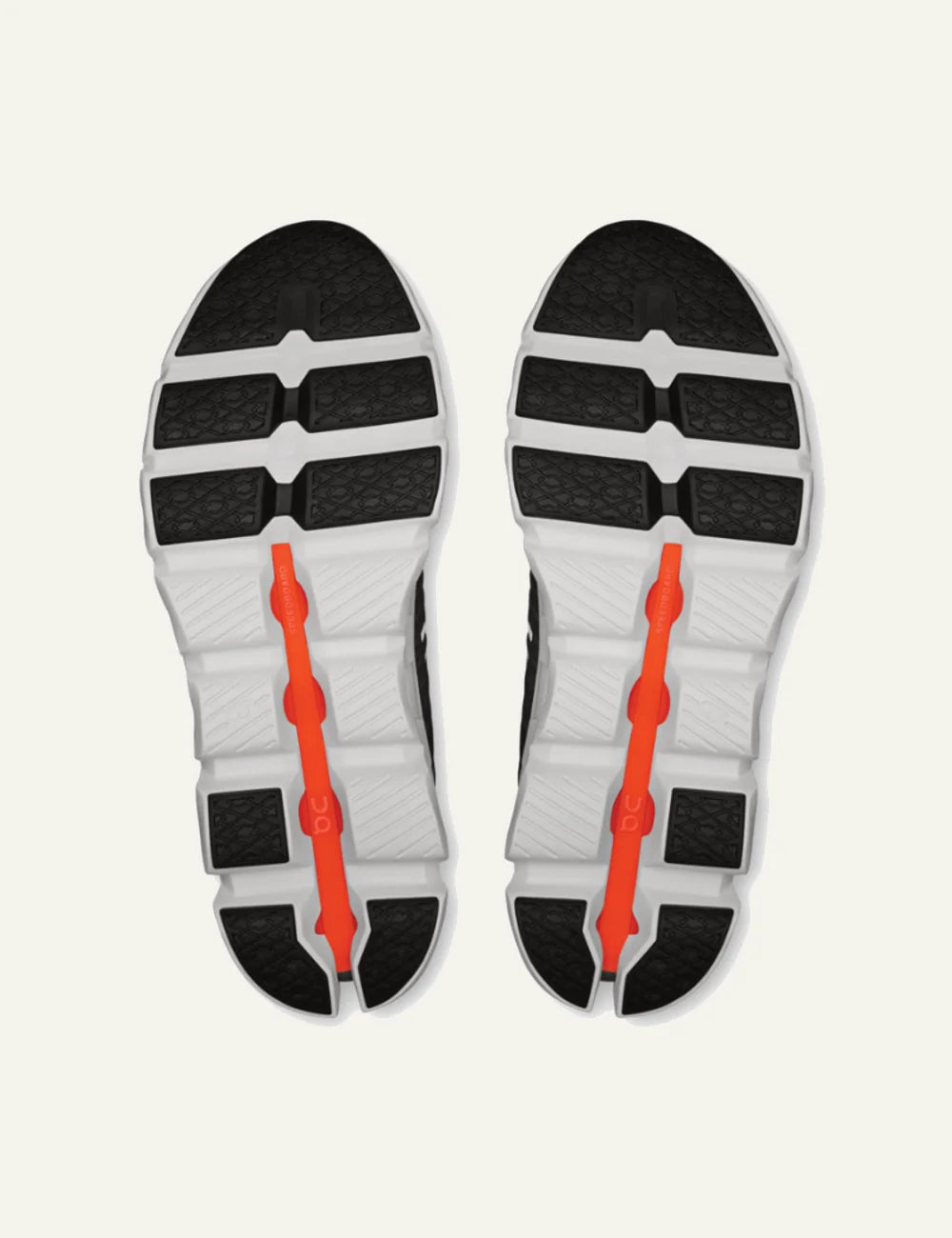 Men's On Cloudswift 4 Rock White grey running sneakers with Helion superfoam and CloudTec cushioning sole