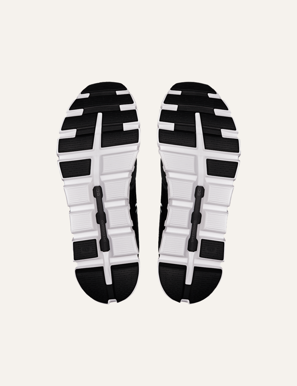 On Cloud sneakers black outsole CloudTec detail