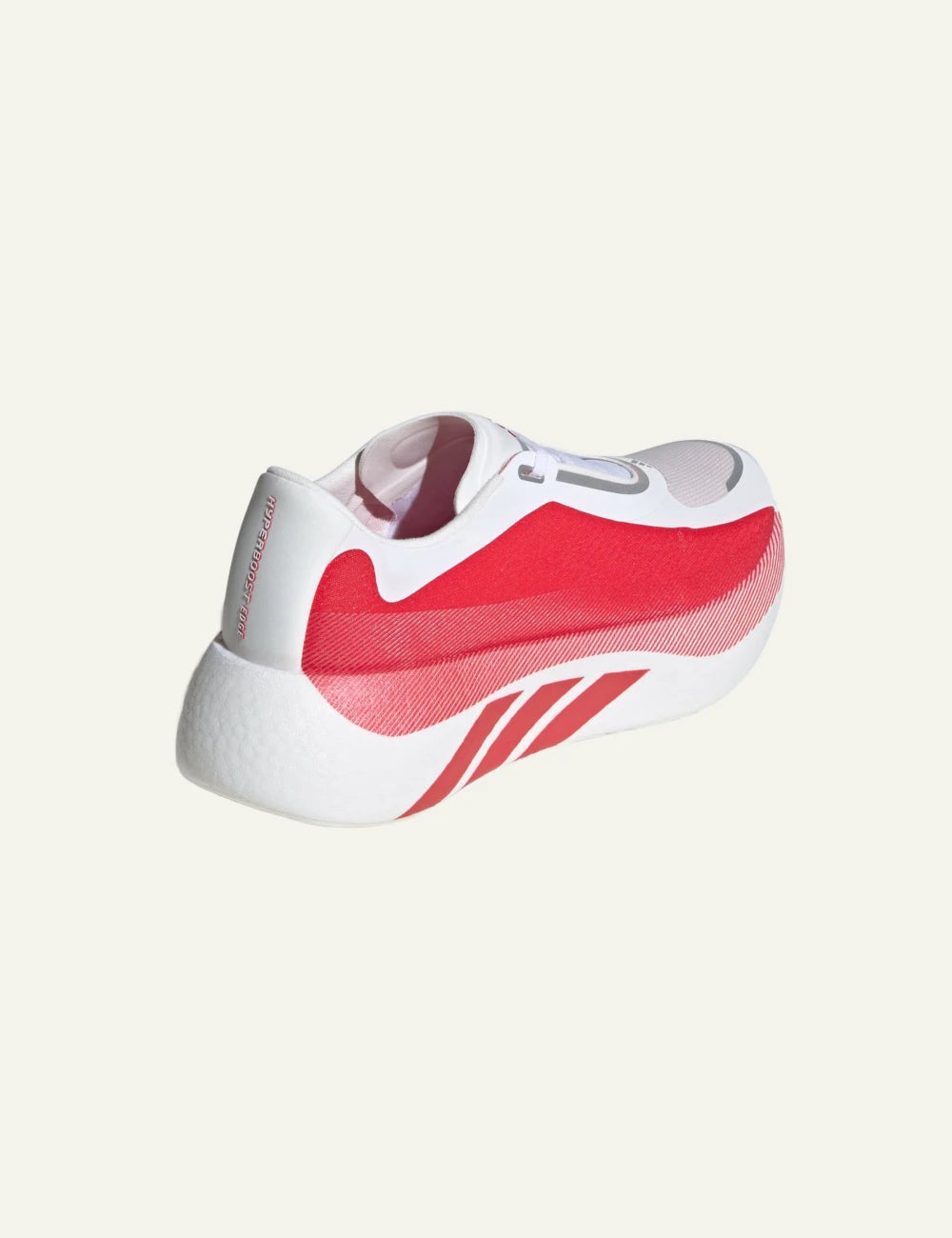 Adidas Hyperboost Edge running sneaker leyko kokkino back view