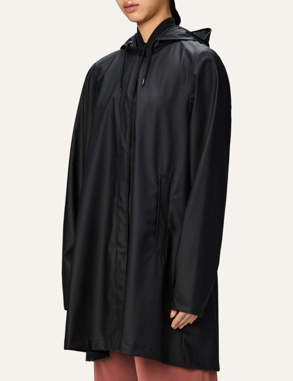 RAINS A-Line W Jacket W3 Black