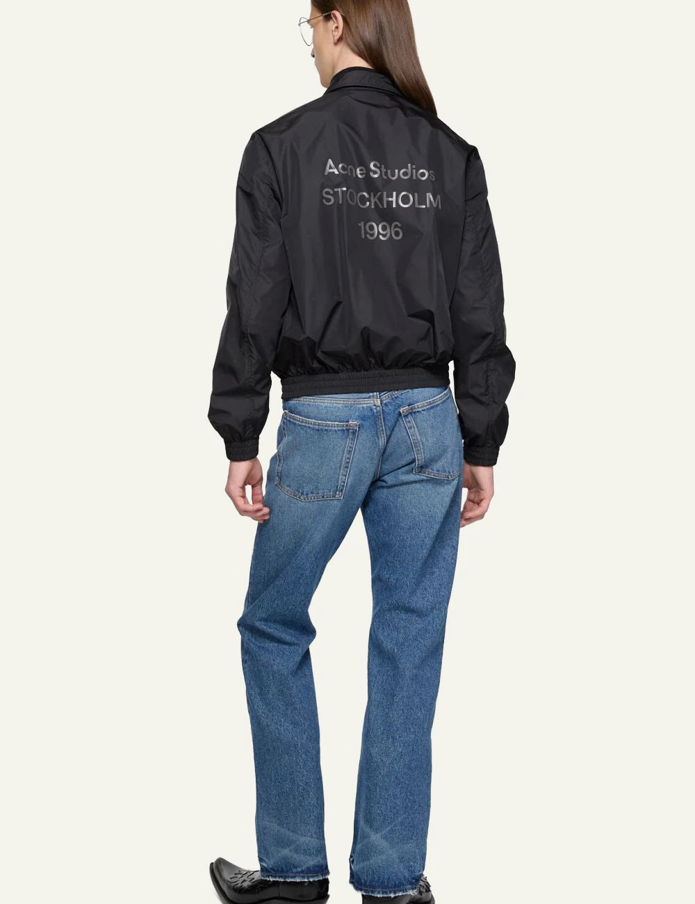 Acne Studios jacket black back look