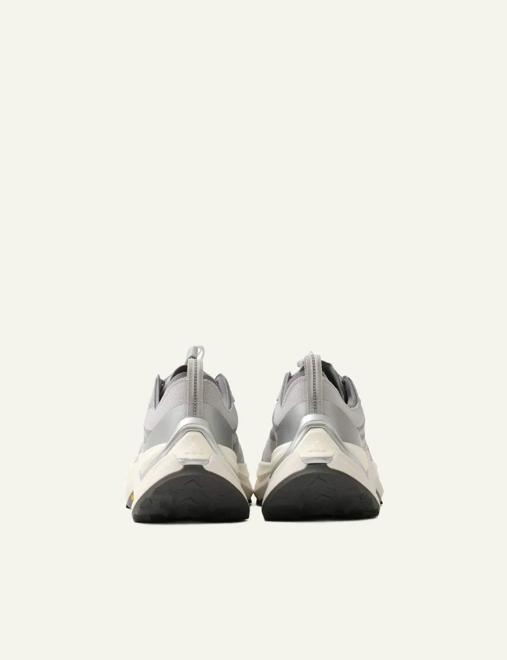 Men's adidas Originals Holo Peak sneakers in grey, off white and black back