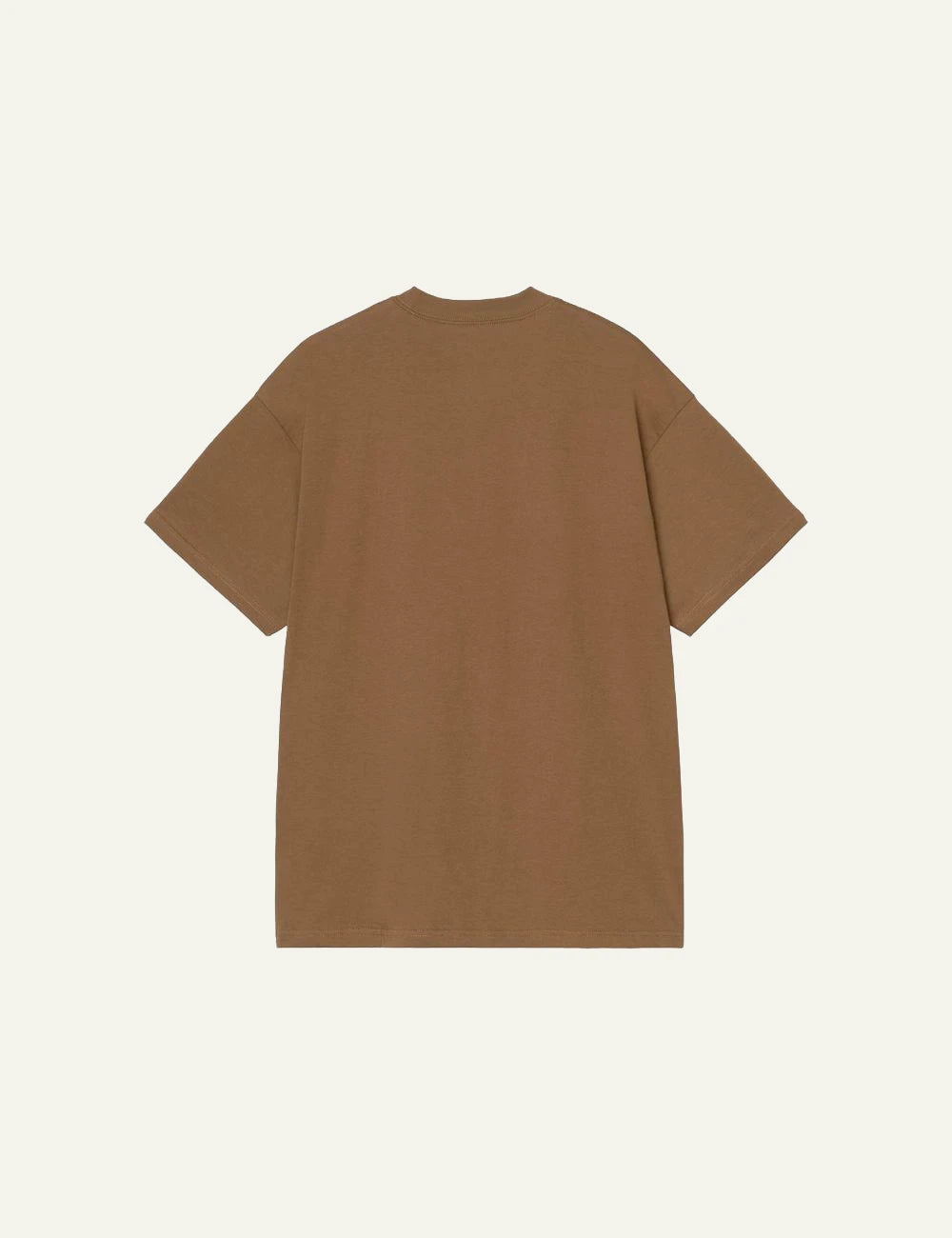 Men's Carhartt WIP Hot Rat T-shirt in brown with front graphic print back