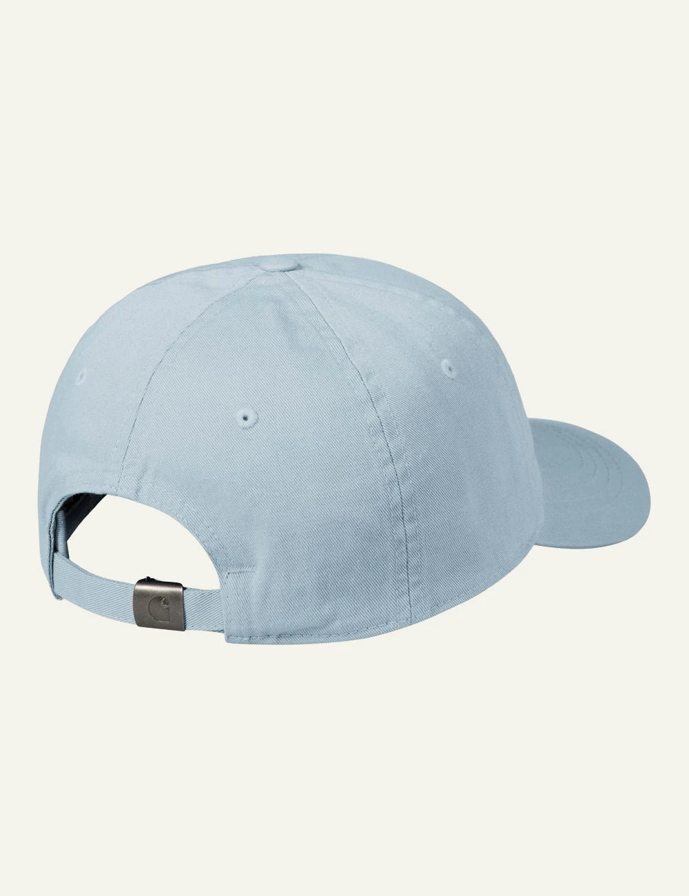 carhartt wip madison logo cap tourmaline white back