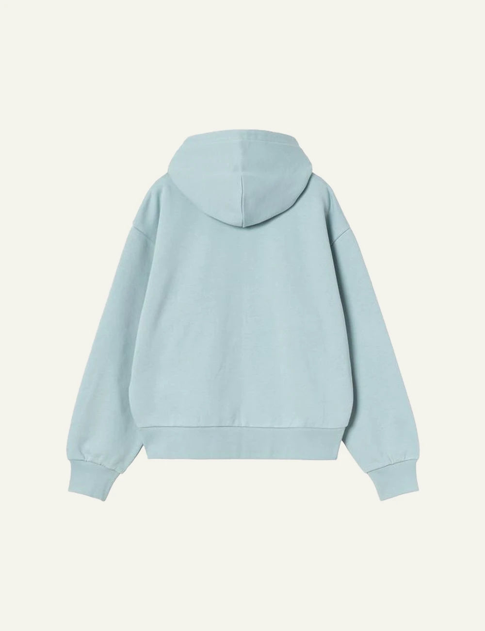 Carhartt WIP W Hooded Casey Jacket tourmaline silver back view