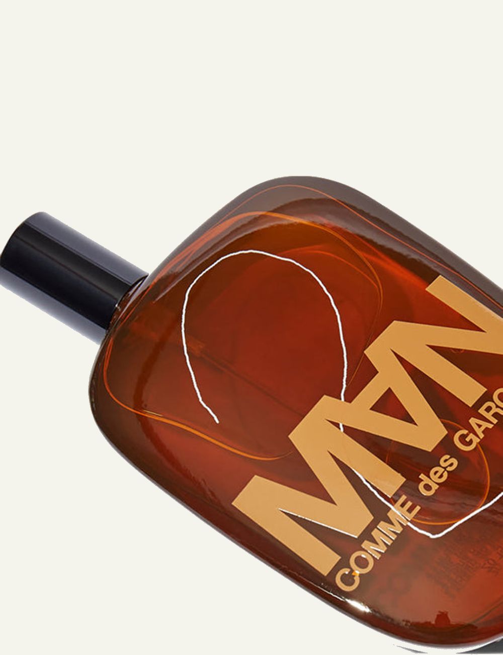 Comme des Garcons 2 Man eau de parfum amber bottle side view