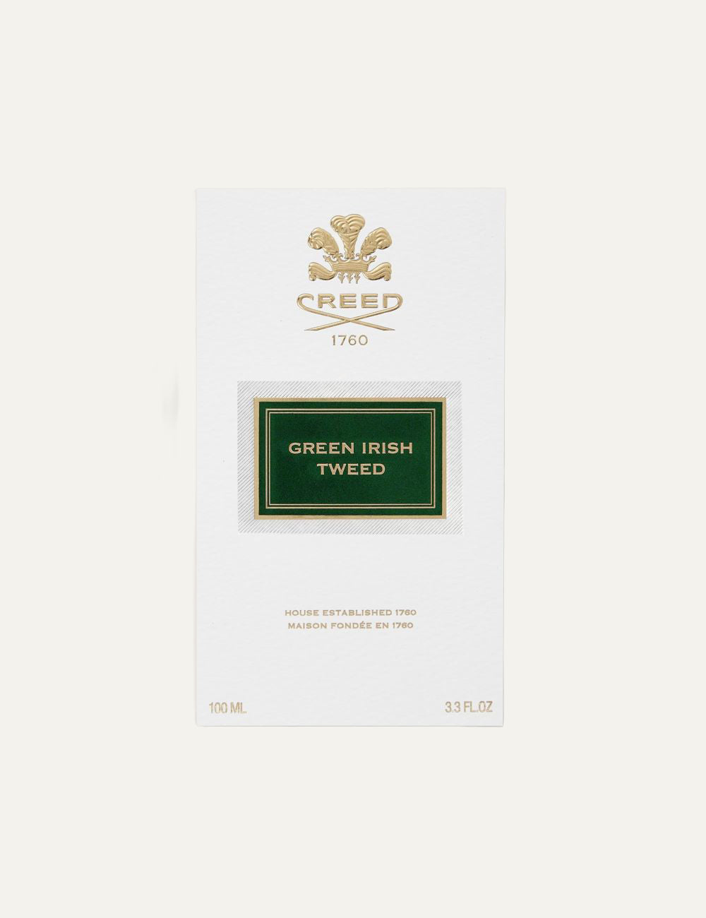 Creed Green Irish Tweed Eau de Parfum for men box view