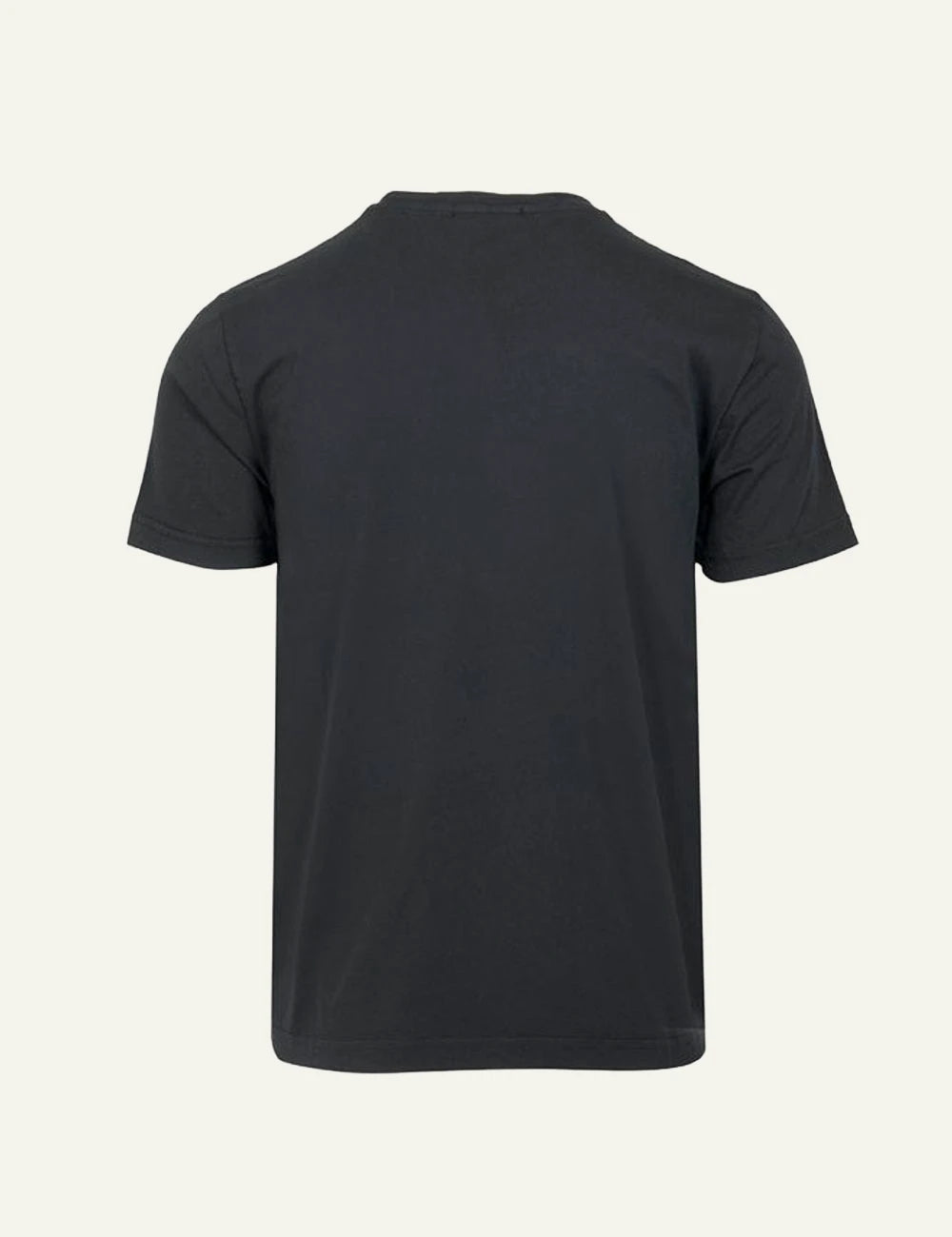 Crossley Hunt t-shirt black cotton short sleeve back