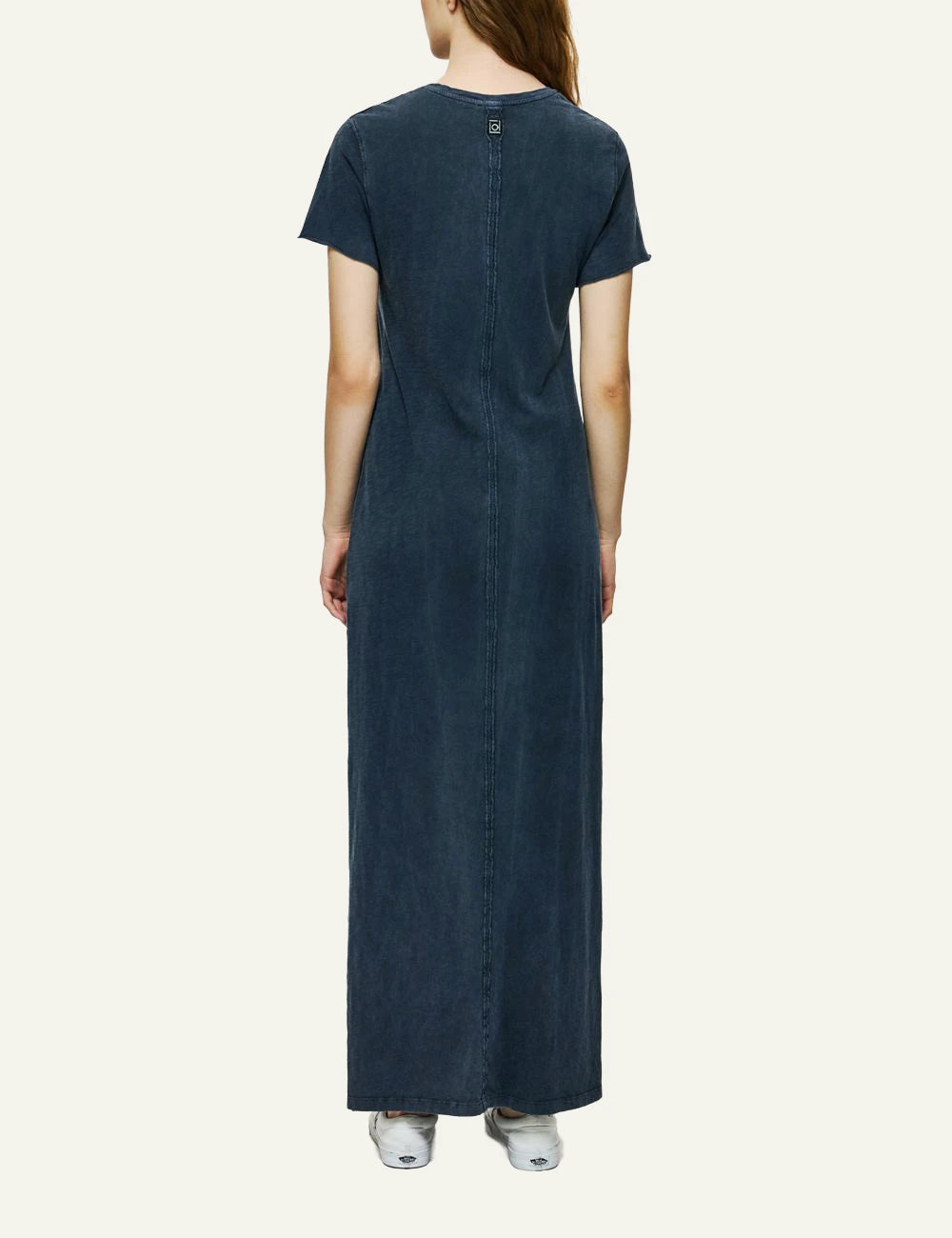 Dirty Laundry maxi t-shirt dress vintage blue back look