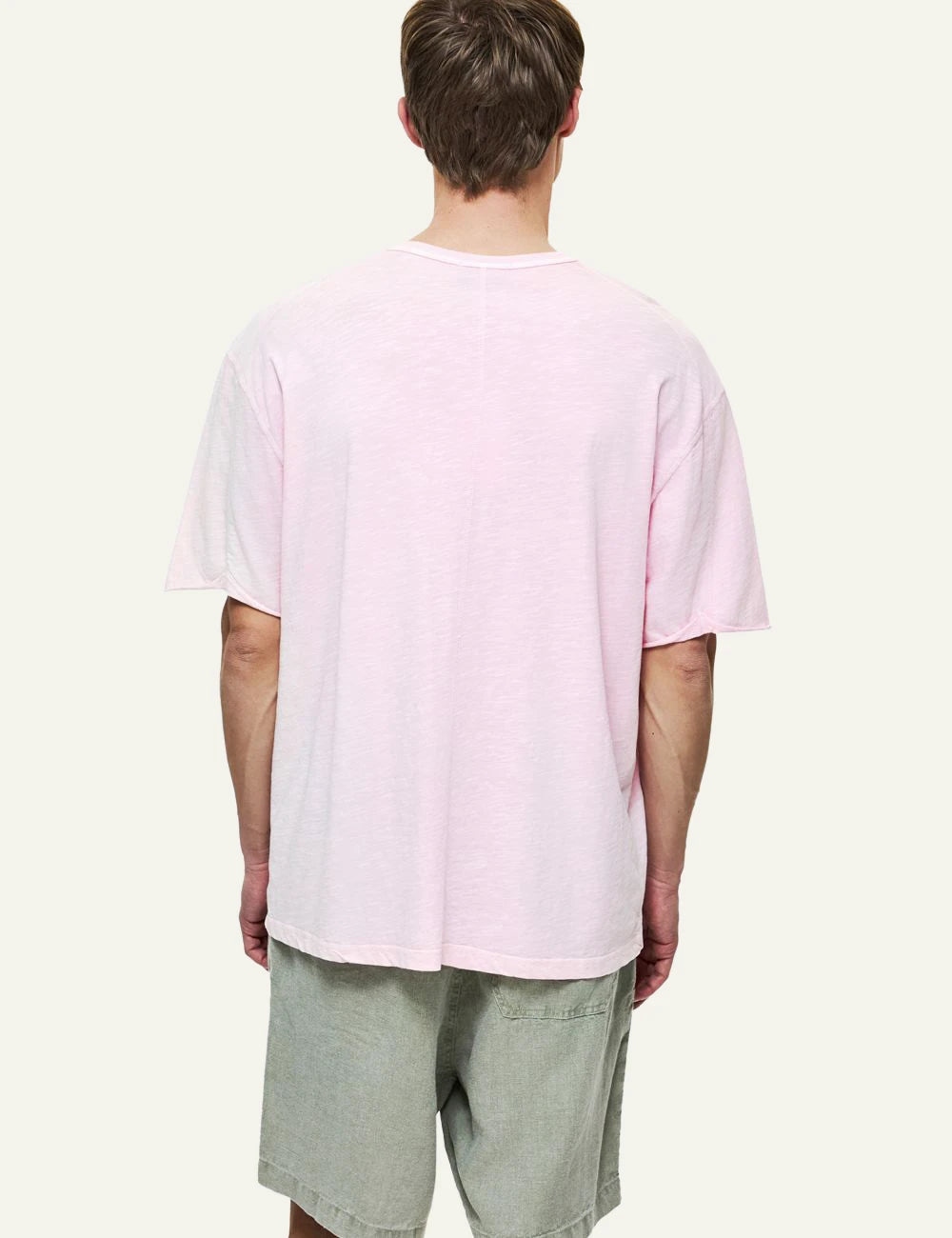Dirty Laundry oversized t-shirt bubblegum back look