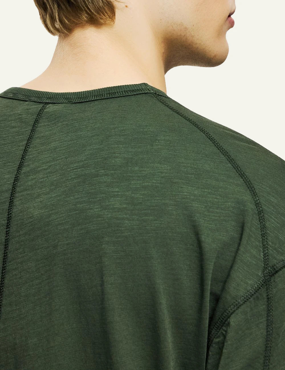 Dirty Laundry oversized t-shirt khaki detail look