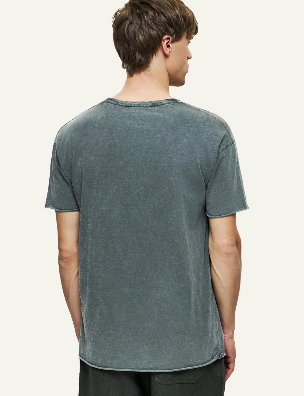 Dirty Laundry relaxed sleeves t-shirt vintage grey back look