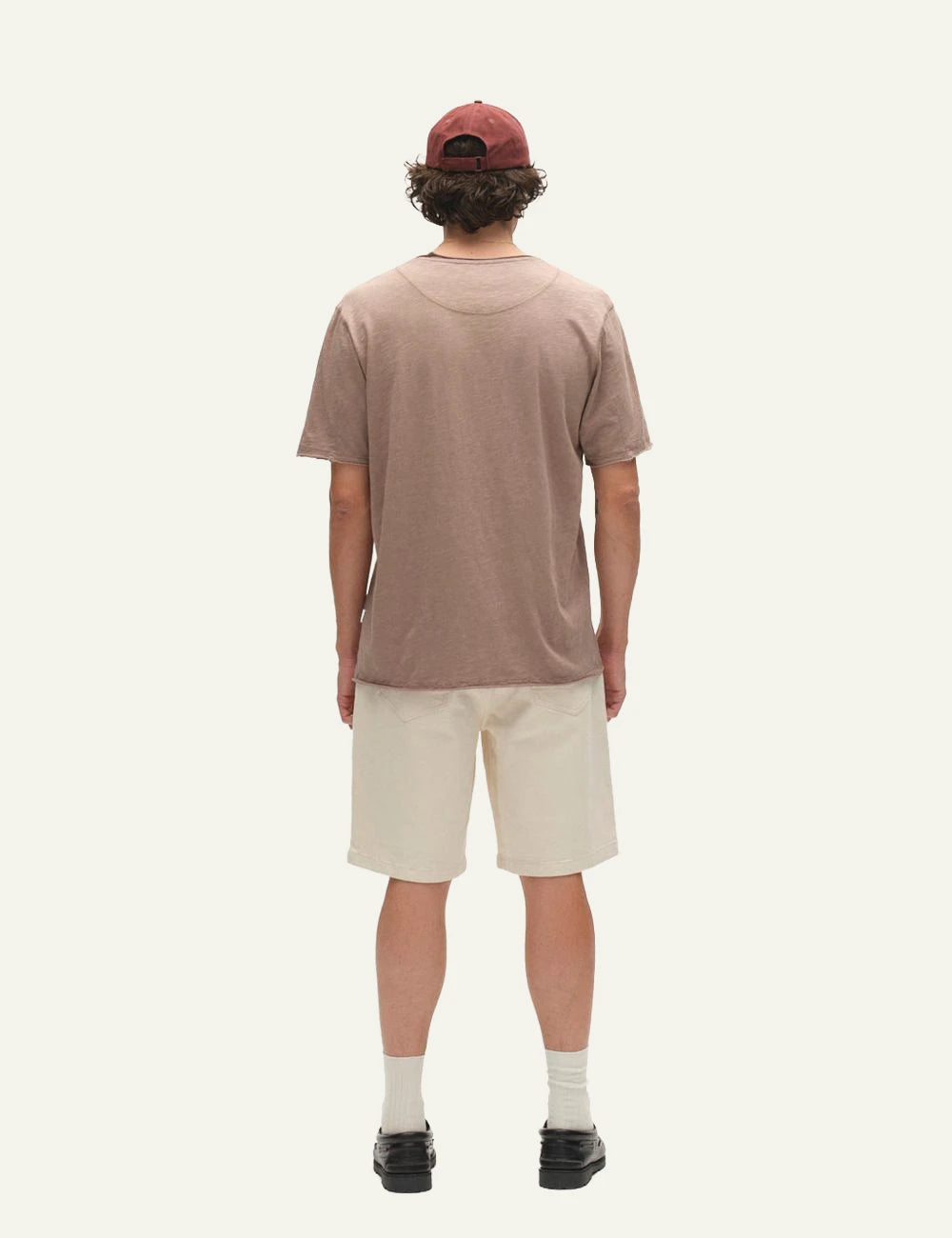Gabba Kostant New SS T-Shirt Fungi Brown back View