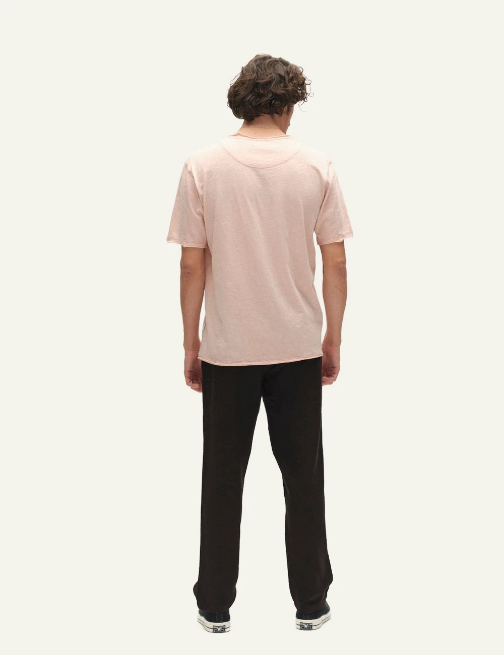 Gabba Kostant New SS T-Shirt Misty Rose back View