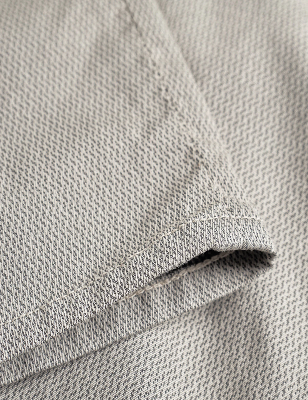 Gabba Paul Dale chino pant Grey Paloma slim fit side detail view